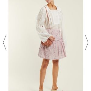 See by chloe Embroidered mini skirt